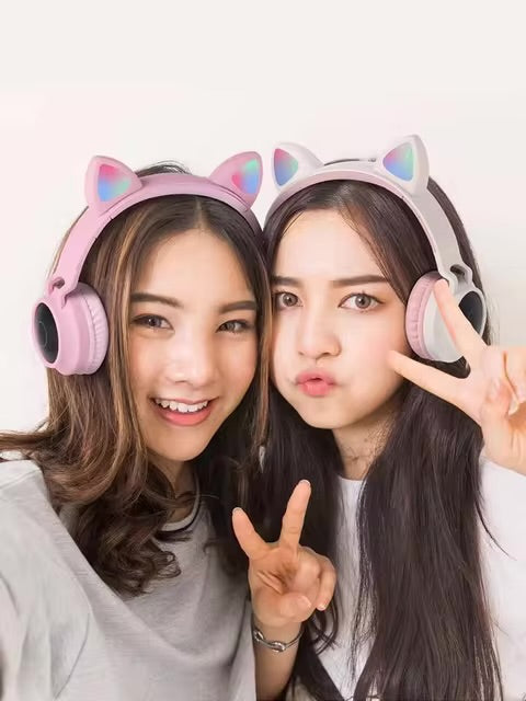 Cat Ear Bluetooth Headset