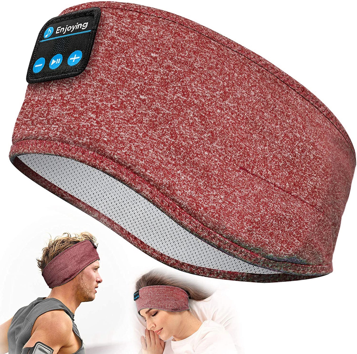 new wirelessC headset sports bluetooth hairband quick-drying fabric