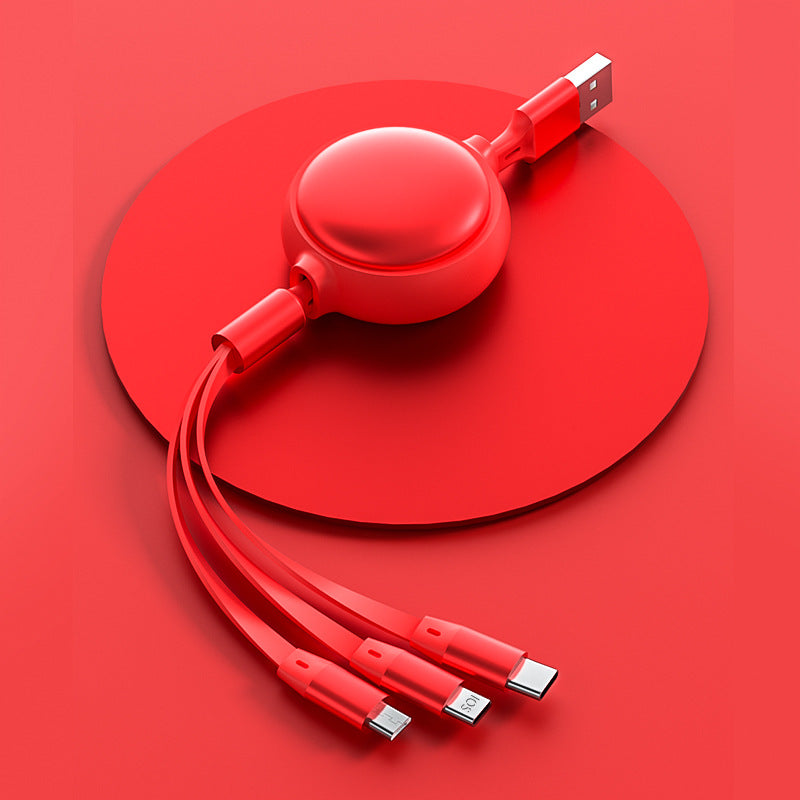 Macaron Retractable Charging Cable